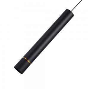 Faretto LED a sospensione per binario magnetico 48V - 8W - Linea dorata
