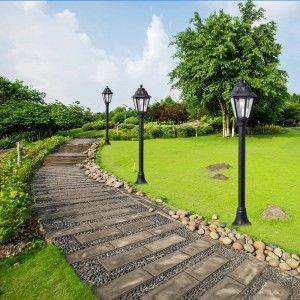 Lampione LED da esterno FUMAGALLI "MIZAR/ANNA" - 110 cm - 6W - E27 - IP55