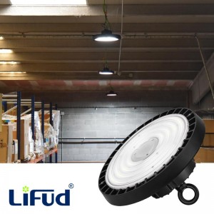 Campana LED industriale - Driver LIFUD - 200W - 160lm/W - Chip PHILIPS - Dimmerabile 1-10V - IP65