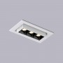 Faretto lineare LED da incasso 6W - Orientabile - UGR18 - CRI90