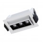 Faretto lineare LED da incasso 6W - Orientabile - UGR18 - CRI90