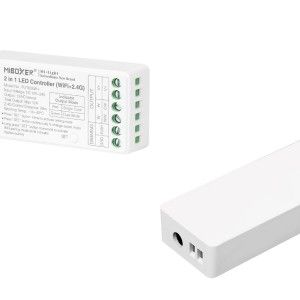 Controller di strisce LED 2 in 1- Monocolore - Dual color - 12/24V DC - 2.4G - WiFi - MiBoxer - FUT035W+