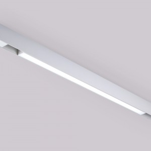 Faretto lineare LED opalino a binario magnetico 48V - 20W - Bianco