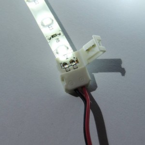 Connettore per strisce LED monocolore 8 mm