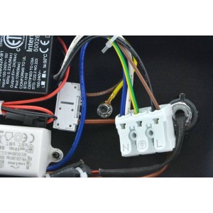 Aplique de parede LED orientável com interruptor e USB de carga "BASKOP" 6W