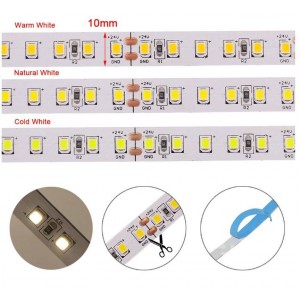 Fita de LED 24V-DC 90W monocor Rolo 5 metros IP20