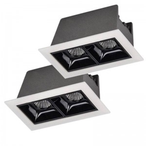 Focos LED Downlight Linear de empotrar 4W UGR19