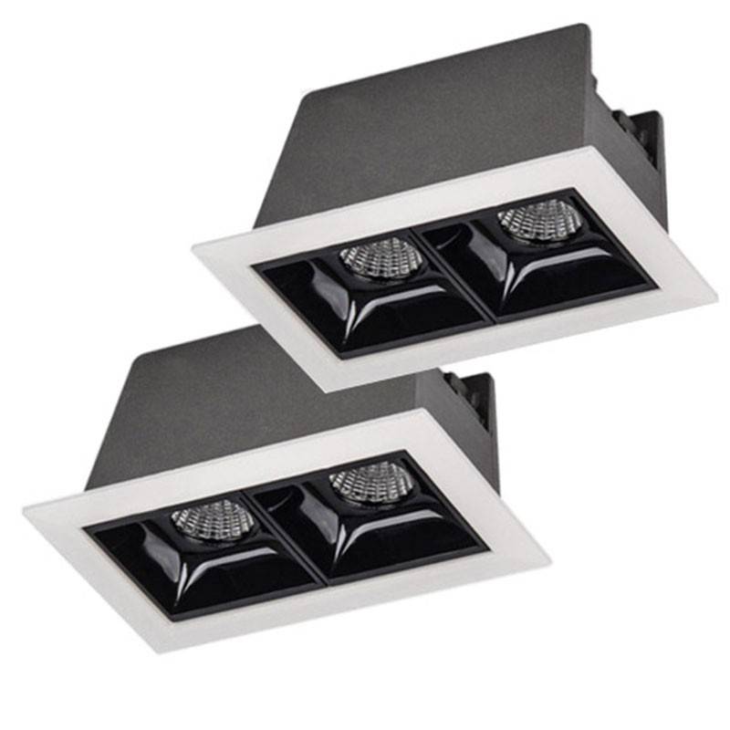 Focos LED Downlight Linear de empotrar 4W UGR19