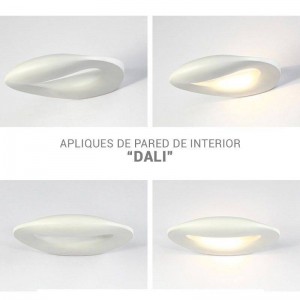 Aplique de parede moderno "DALI" 9W