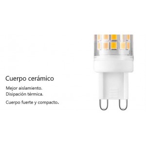 Lâmpada G9 4 W branco quente Regulável