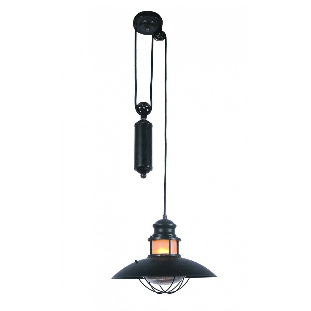 Candeeiro suspenso vintage "COAL PENDANT"