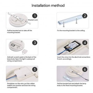 Plafón LED de superfície circular de 2000LM 18W IP54