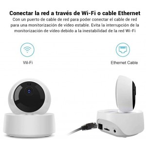 Câmera de Segurança WiFI 1080P H.264 360º | SONOFF