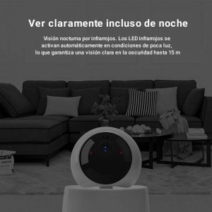 Câmera de Segurança WiFI 1080P H.264 360º | SONOFF