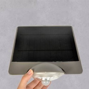 Aplique solar de parede com sensor 3,6 W IP44