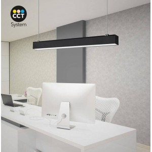 Candeeiro linear suspenso LED 40W 120cm CCT 3200lm