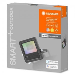 Projetor LED OSRAM LEDVANCE RGBW SMART WiFi FLOOD 20W