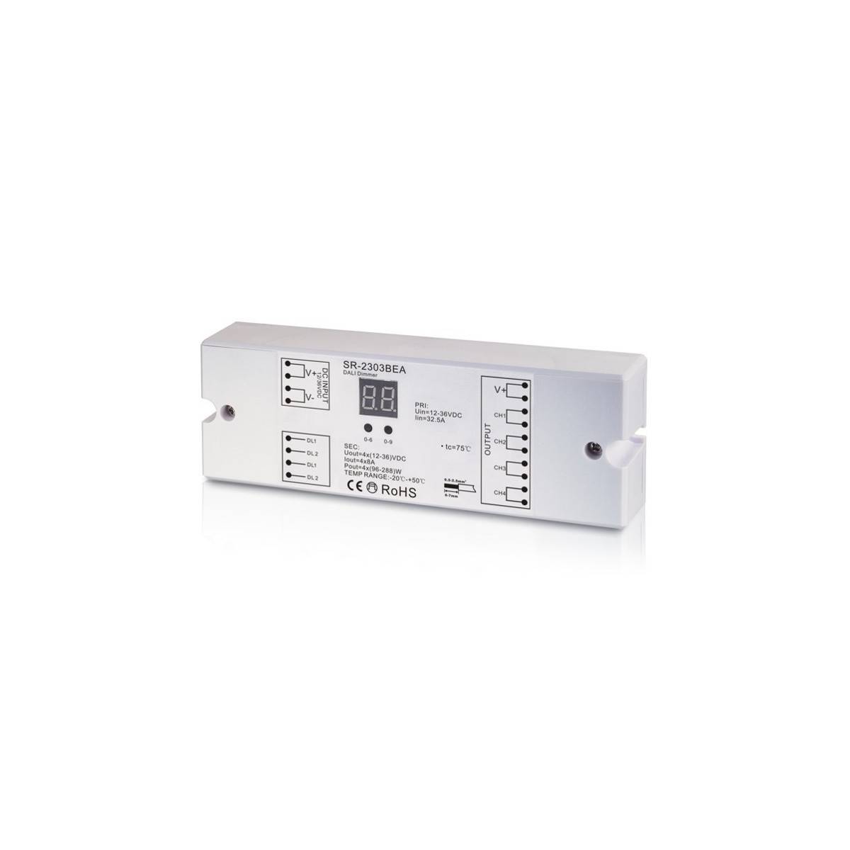 Dimmer Dali CV 8A/Channel (4 canais em 1)