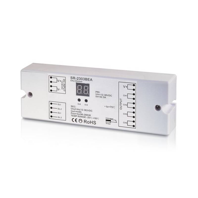 Dimmer Dali CV 8A/Channel (4 canais em 1)