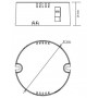 Driver DALI Dimável 9W CC (1 OUTPUT)