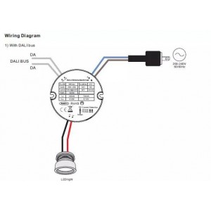 Driver DALI Dimável 9W CC (1 OUTPUT)