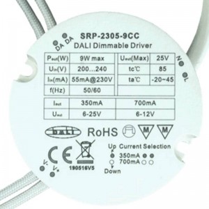 Driver DALI Dimável 9W CC (1 OUTPUT)