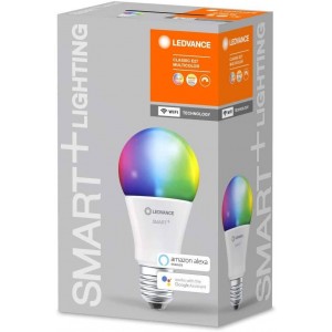 Lâmpada LED E27 SMART + WiFi RGBW 9W LEDVANCE