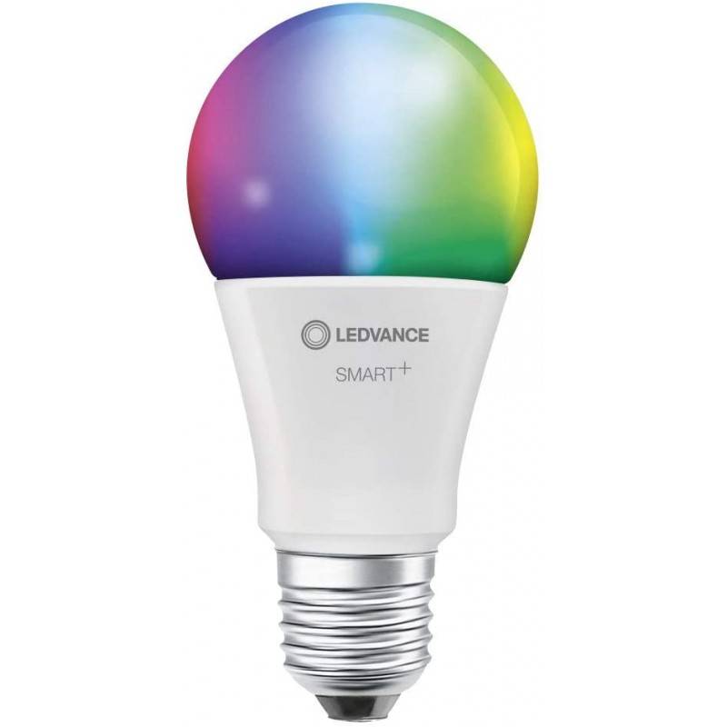 Lâmpada LED E27 SMART + WiFi RGBW 9W LEDVANCE