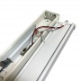 Luminária linear LED CCT 60W 150cm com seletor de temperatura de cor