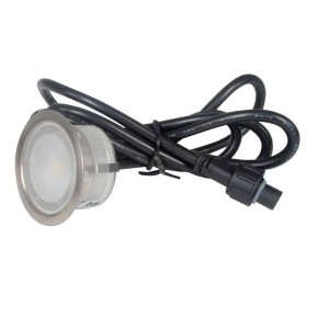 Baliza LED encastrável no piso IP67 12V-DC 0.6W