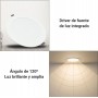 Downlight LED DOB circular encastrável 6W corte Ø95mm