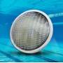 Lâmpada LED PAR56 RGB submergível para piscina 28W IP68 com comando