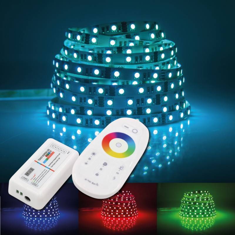 Controlador LED WIFI RGBW 12/24V 4 canais WIFI RGBW 12/24V 4 canais