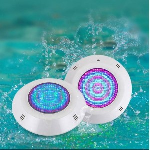 Refletor LED RGB de superfície para piscina 24W 12V-AC IP68