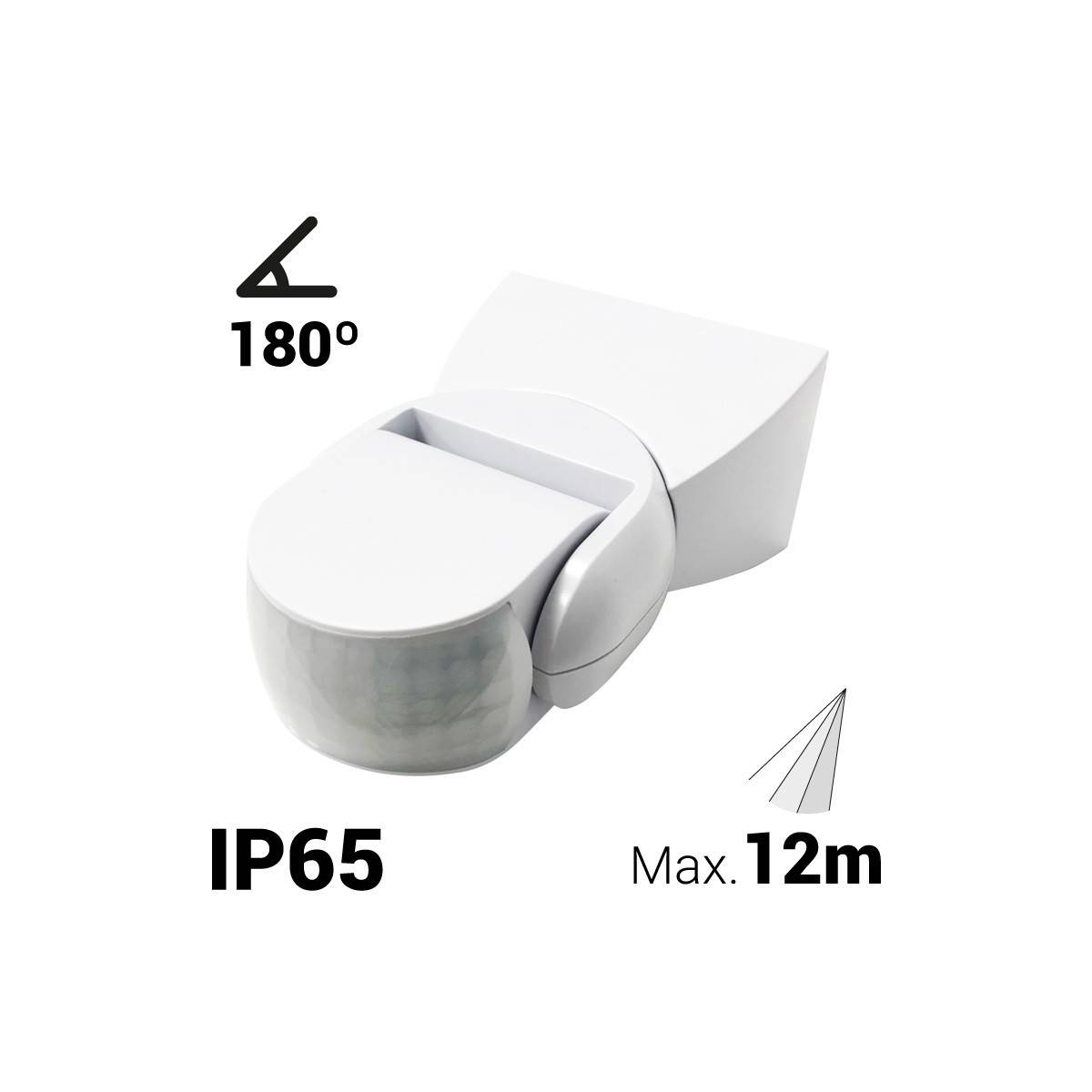 Sensor de movimento PIR de superfície IP65