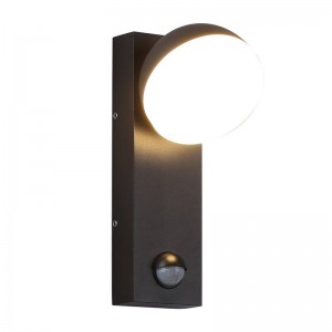 Aplique de parede para exterior LED com sensor PIR "ATLAS" 10W IP54