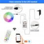 Kit Fita LED musical RGB WiFi Alexa/Google Home com fonte e controlo