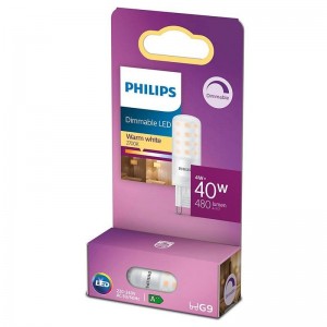 Lâmpada LED G9 Dimmable 4W 480lm | Philips Corepro LEDcapsule