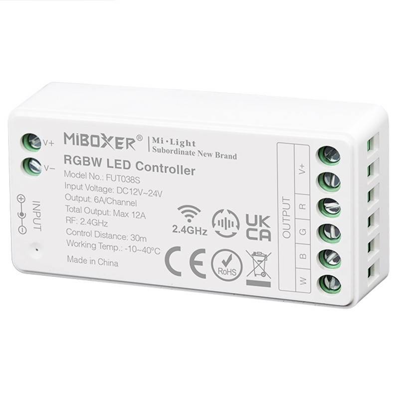 Controlador para FITAS RGBW 24V 2.4G WIFI