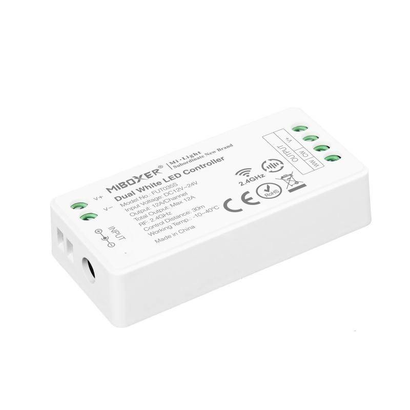 Controlador CCT da Mi Light DC12V-24V 2.4GHz  IP20