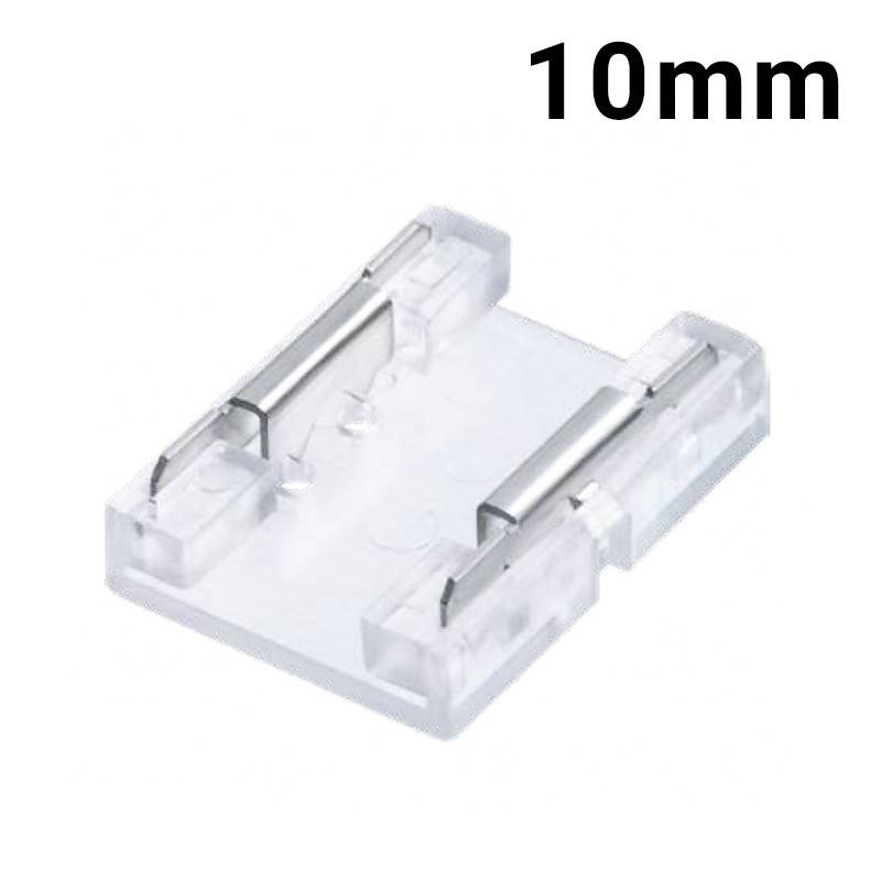 Conector rápido CLIP 2 pinos União fita a fita monocolor 10mm IP20