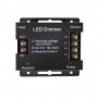 Regulador / dimmer com controle de tátil RF para fita monocolor 12 / 24V 24A