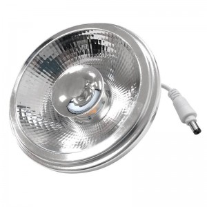 Lâmpada LED AR111 12W 960lm regulável -  ângulo de 24º