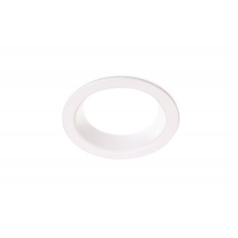 Downlight LED embutido 9W 800lm 90º - Philips DN060B Branco Quente