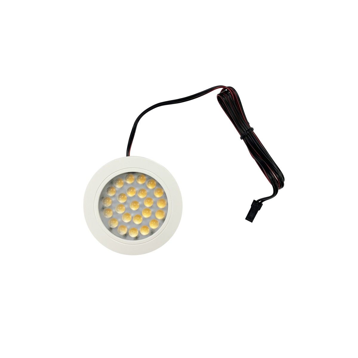 Downlight 2W montagem superficial e interna