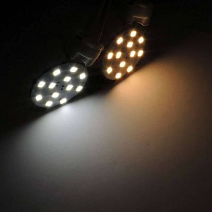 Lâmpada LED plana G4 Bi-Pin 2,3W monocor IP20