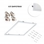 KIT de montagem de painel LED 60X60cm de encastrar KIT 44W UGR19 Driver Philips