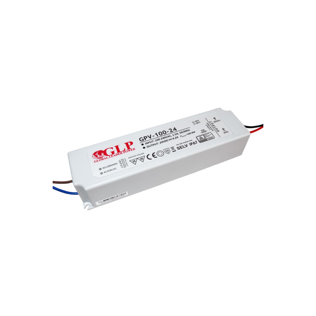 Fonte de alimentação 100W 24V LED - GPL