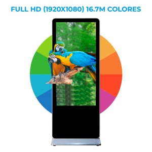 Display Publicitário touch screen "55" FULL HD 1800x450x644mm