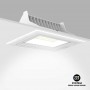 Downlight Luminárias embutidas rectangulares LED 38W 120° CCT LIFUD driver